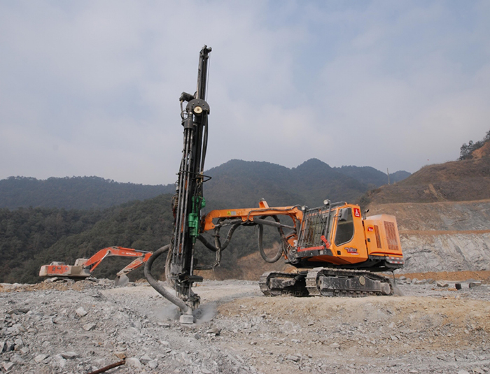 KL511 Top Hammer Drilling Rig